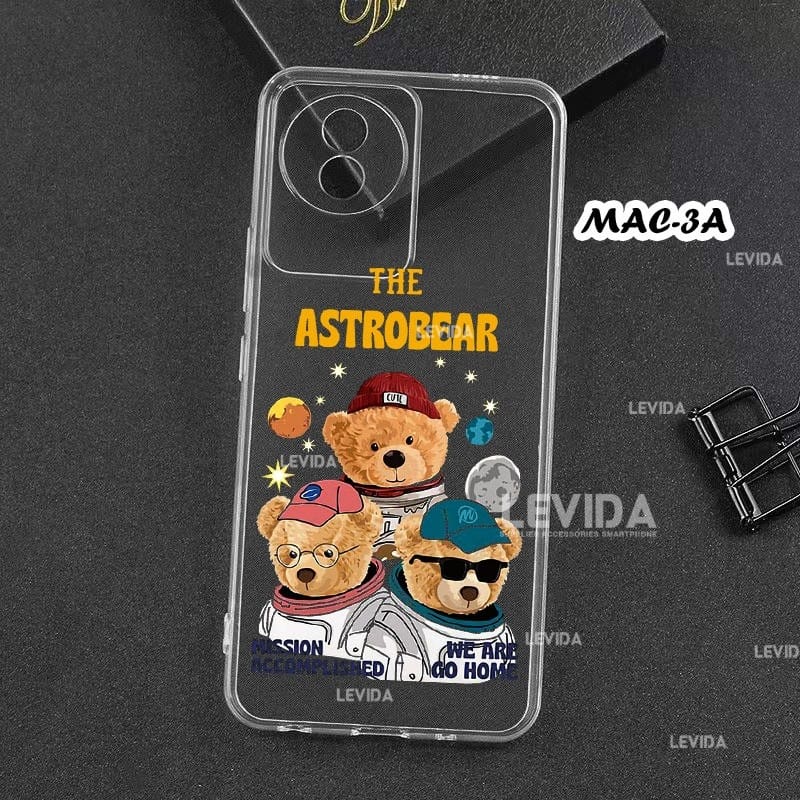 Tecno Pova 2 Tecno Pova Neo 2 Softcase Clear Gambar Case Karakter MAC03 Case Bening Tecno Pova 2 Tec