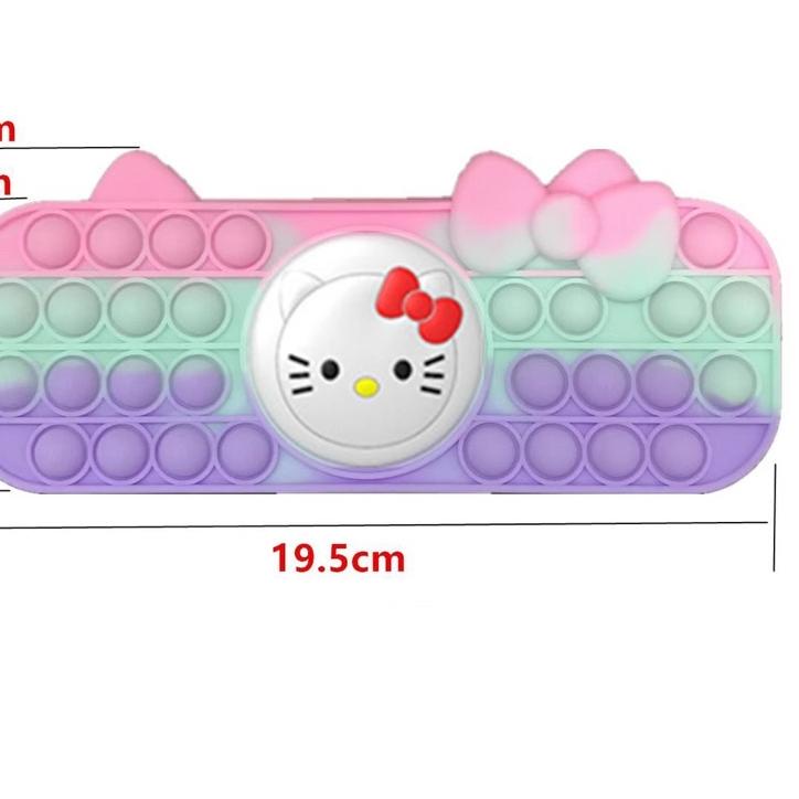 

(Y(18)✓) 【24H SHIP】2IN1 Kotak Pensil Pop It Unicorn (Depan Belakang Bisa Pop It) bisa cod