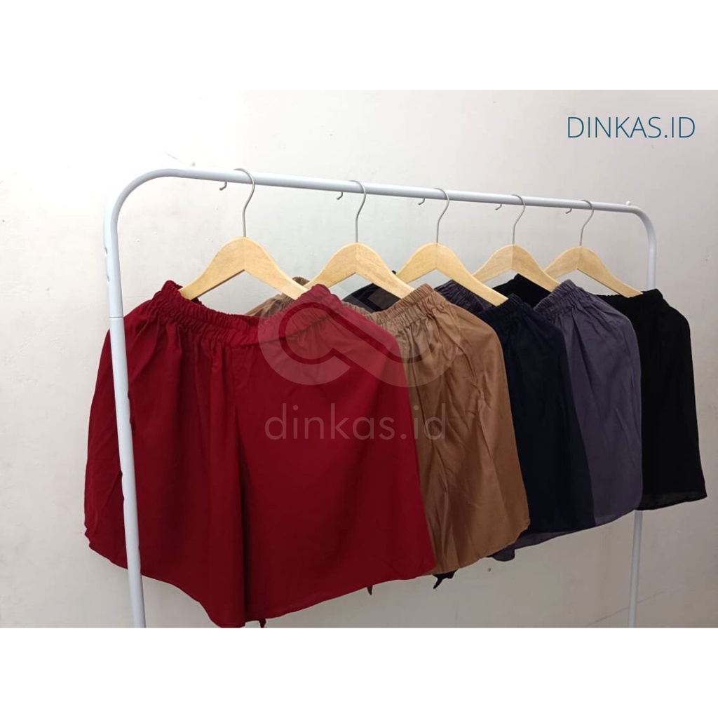 Celena Pendek Rayon Jumbo Wanita Muat BB 90kg bisa COD