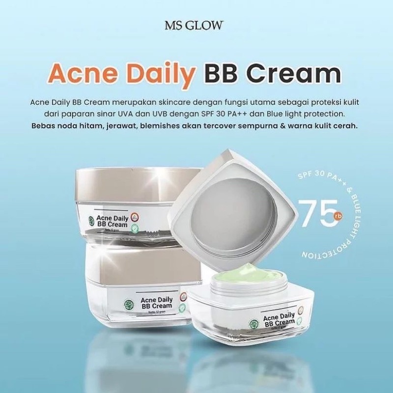 V2L Ms glow Acne BB daily cream