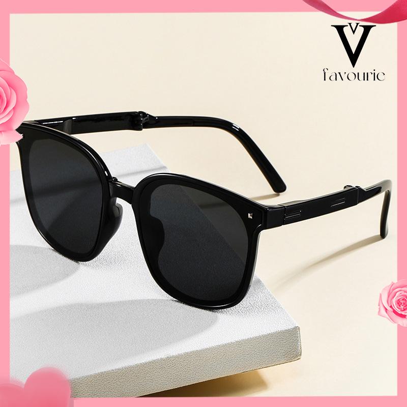 CODKacamata Hitam Tabir Surya 2022 Anti Ultraviolet Model Lipat Untuk Pria Dan Wanita Mengemudi-FA