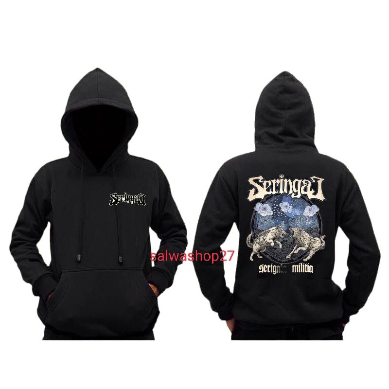 JAKET MUSIK METAL. SERINGAI JAKET  DEADSQUAD X ISYANA SARASVATI JAKET DISTRO