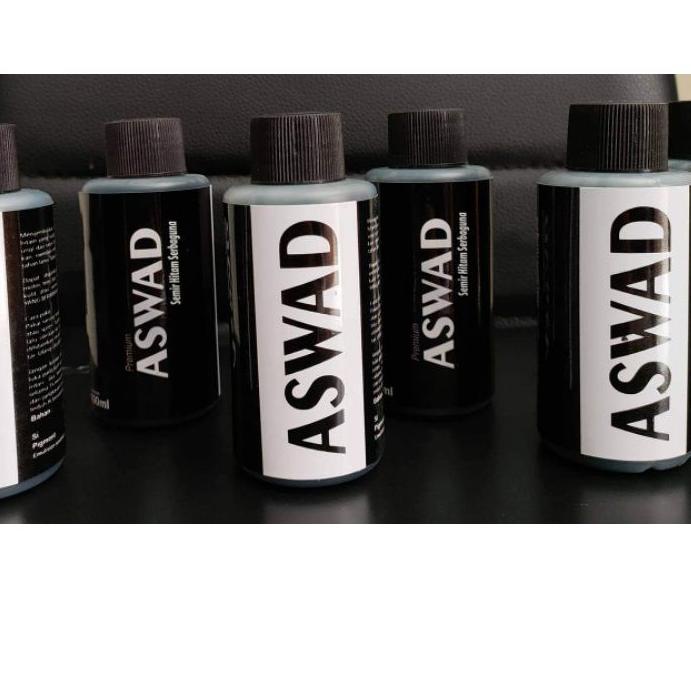 New Stock ASWAD SEMIR HITAM SERBAGUNA | BAN BODY MOBIL , MOTOR | SEPATU TAS | JAKET KULIT
