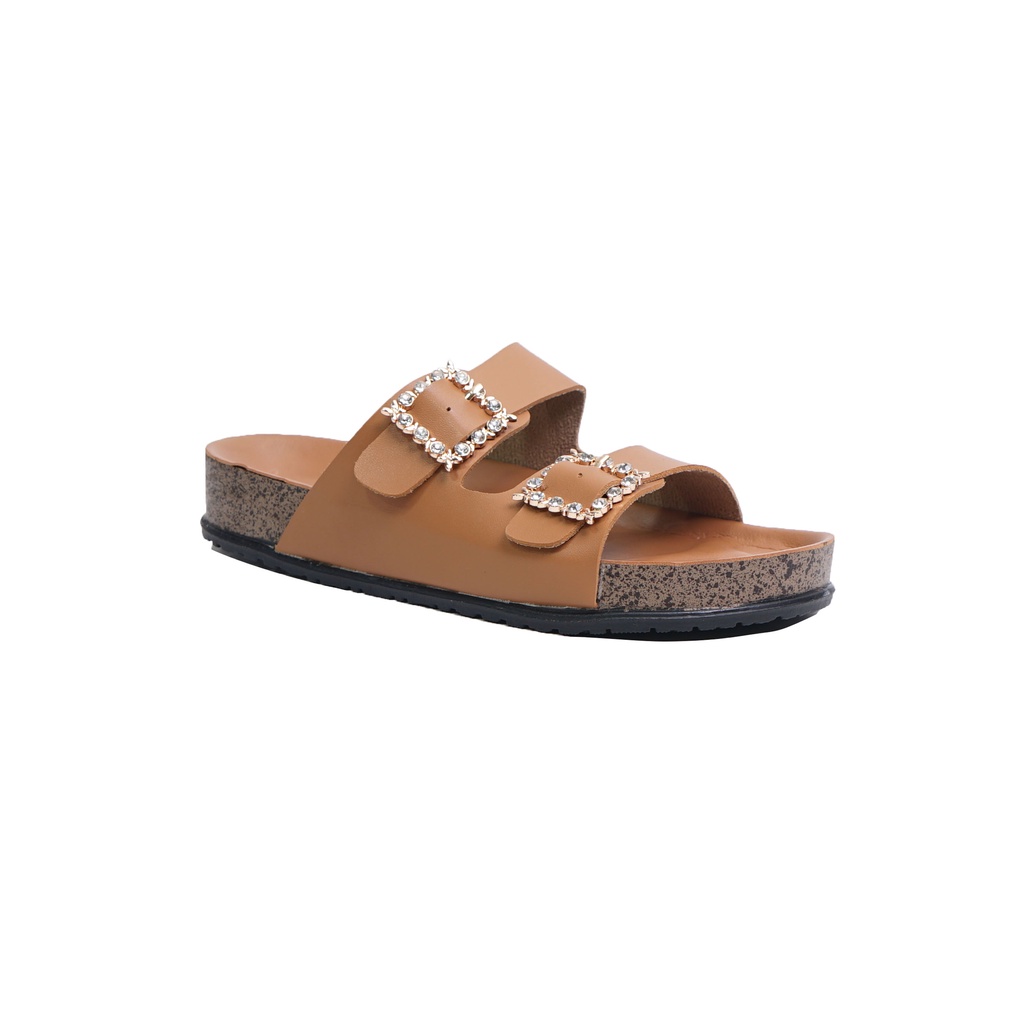 Dunkenstock KIMMY Sandal casual wanita sendal slop cewek birken strap