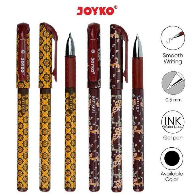 

Gel Pen / Pulpen / Pena Joyko GP-181 / Batique / 0.5 mm