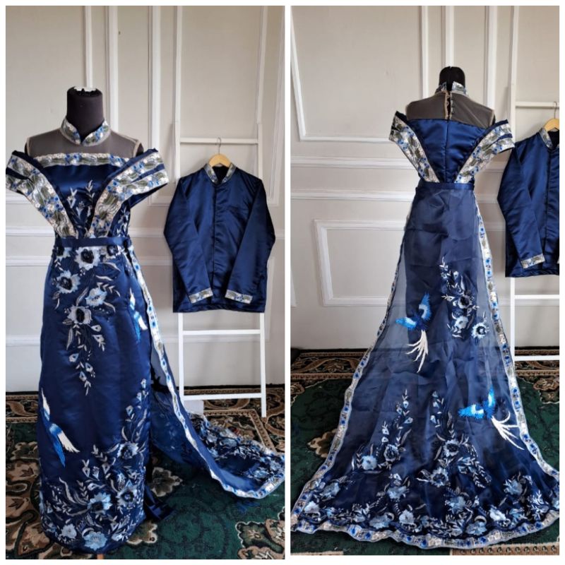 Cheongsam couple / baju china chinese / dress sangjit / qipao