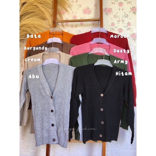 CARDY RAJUT CROP || CARDIGAN BESTSELLER