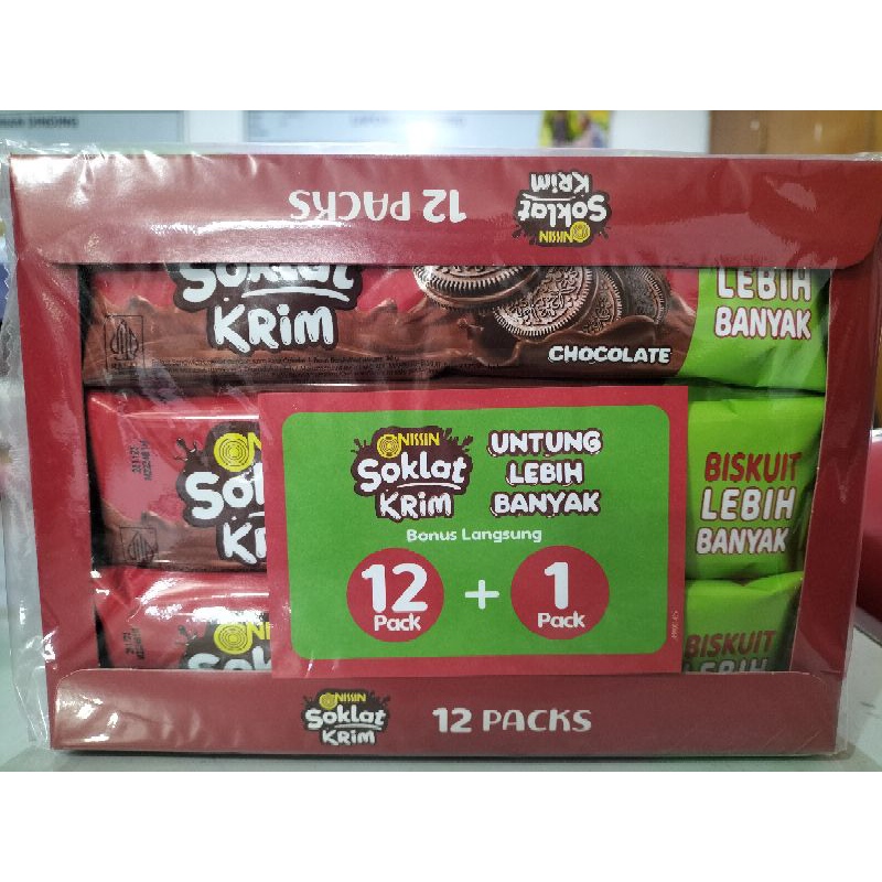 

Nissin Biskuit Soklat krim 12x36gr