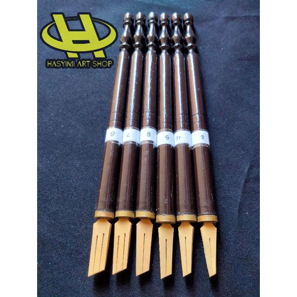 

Qalam NASKAH kaligrafi (pena bambu) untuk tinta