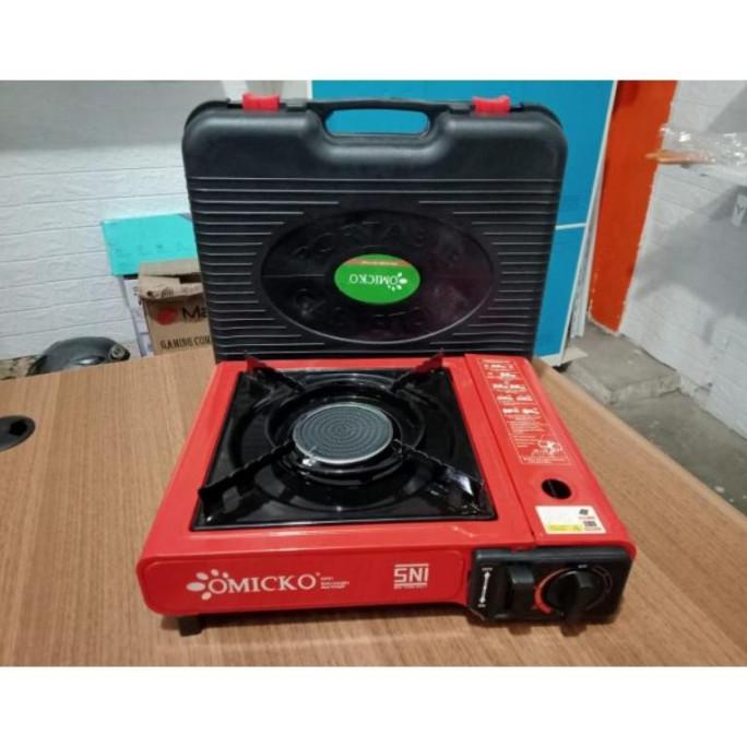 Kompor Portable Omicko 1 Tungku Bara 2In1 Skyqueen247
