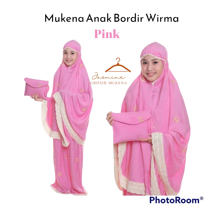Mukena Anak Bordir/Mukena anak terbaru/mukena anak murah/mukena anak SD/mukena anak lebaran