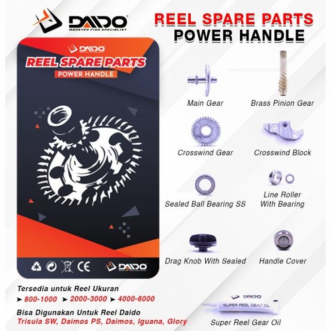 spare part reel daido power handle