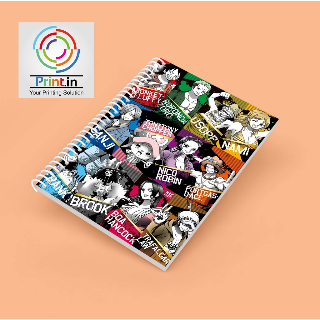 

Notebook Spiral All Friend One Piece Hardcover dan Softcover