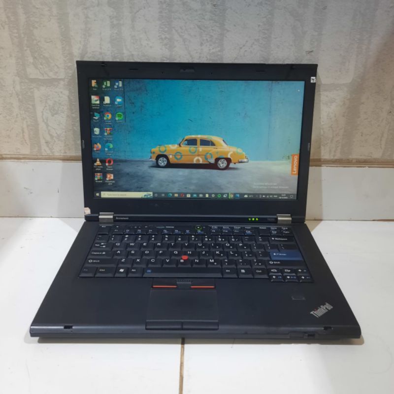 Laptop Lenovo Thinkpad T420i intel Cor i5 Windows 10 Layar 14 inch Full Aplikasi siap pakai mulus