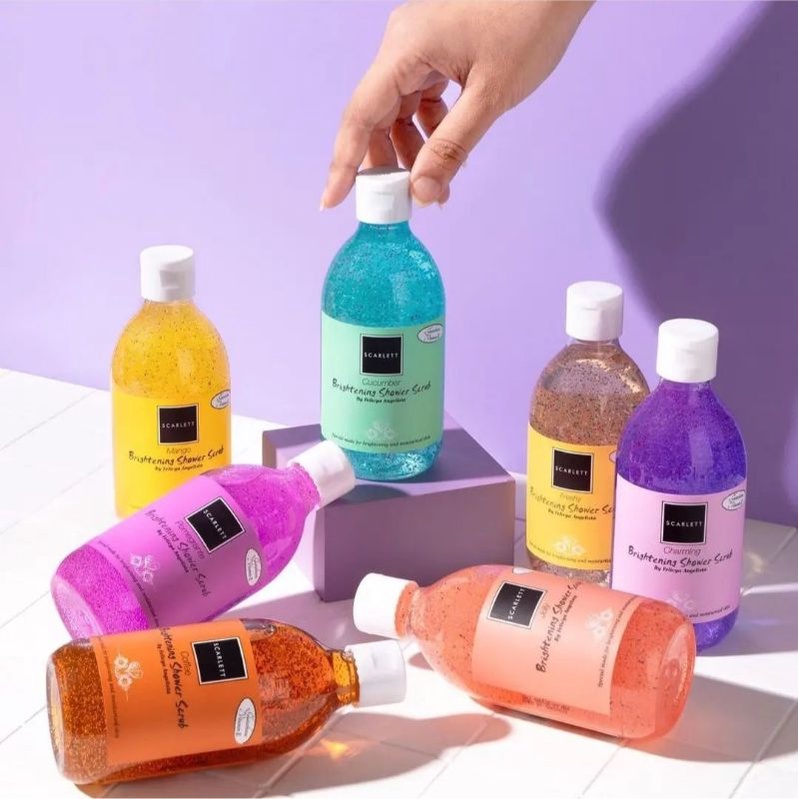 SCARLETT WHITENING SHOWER SCRUB | SCARLETT BRIGHTENING SHOWER SCRUB