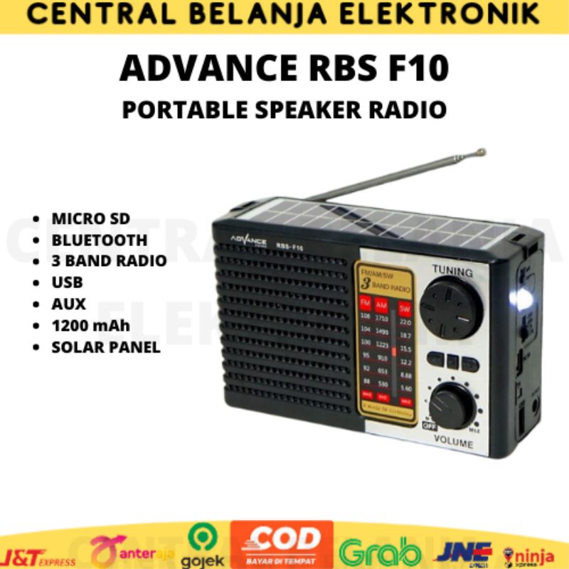 Radio Portable Advance RBS F10 / radio jadul / radio kuno / radio bluetooth F1