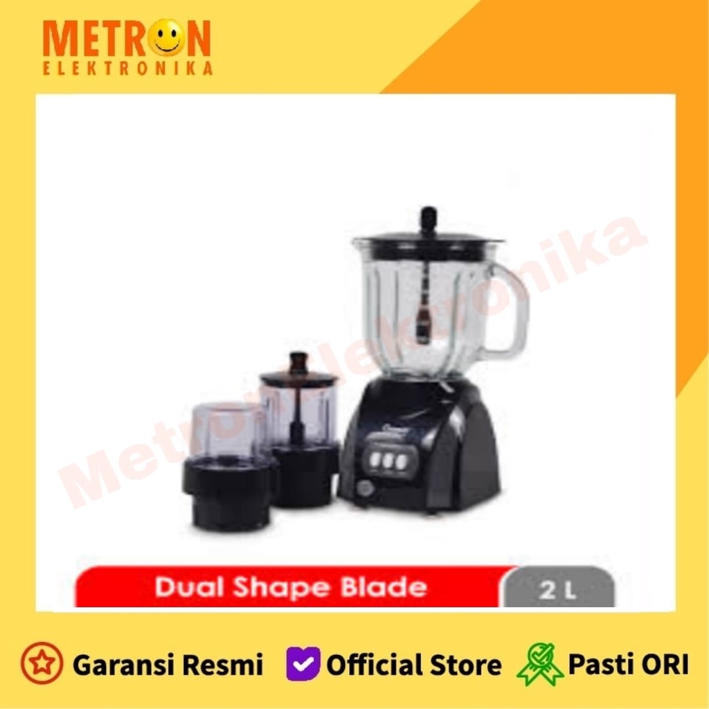 COSMOS CB 282 G BLENDER KACA 2 LITER 380 WATT / CB282G