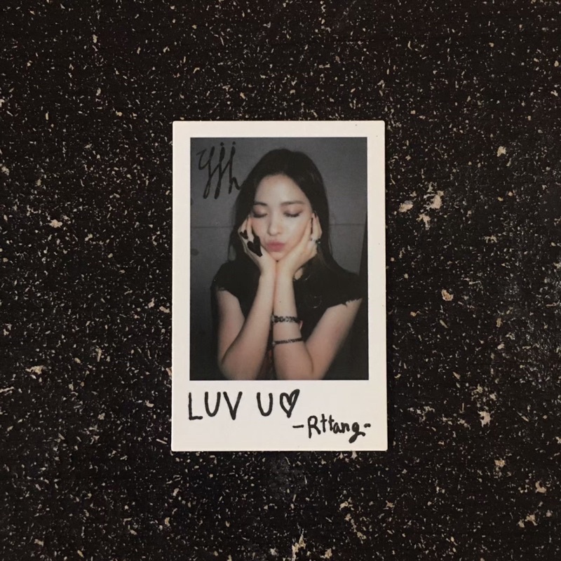 pola icy ryujin itzy pob first press limited