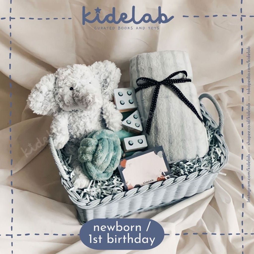 Hampers Newborn Baby Boys . Kado Anak Bayi Laki Laki