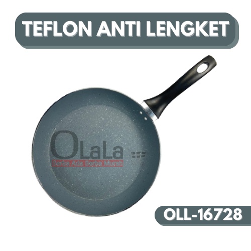 ( OJE ) TEFLON PENGGORENGAN SERBANGUNA ANTI LENGKET TM-167(26CM) / TM-167(28CM)