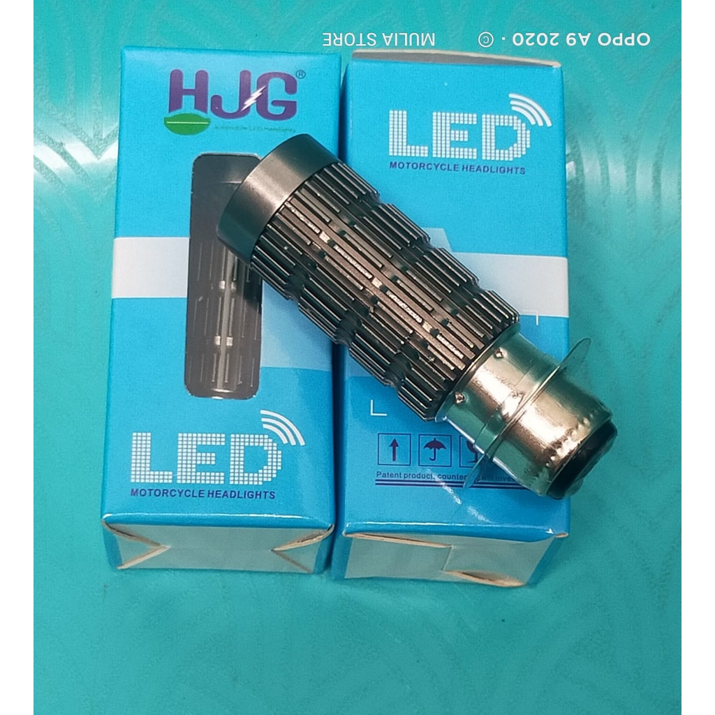 Lampu Utama LED LASER Motor AC DC Hi Lo 2 Warna H6 Motor Bebek