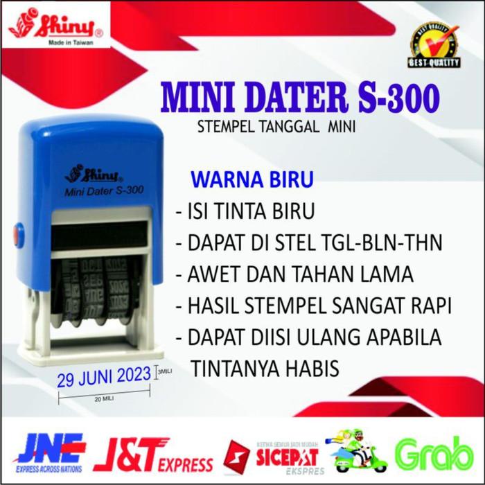 

STEMPEL CAP TANGGAL KANTOR TOKO SHINY RETURE EXPIRED DATE