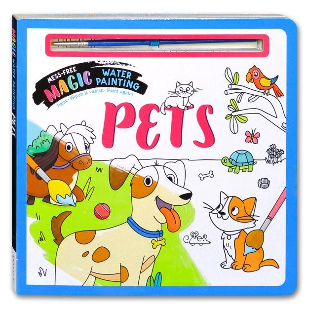 

Pets - Magic Water Painting Board Book (Mess-Free)