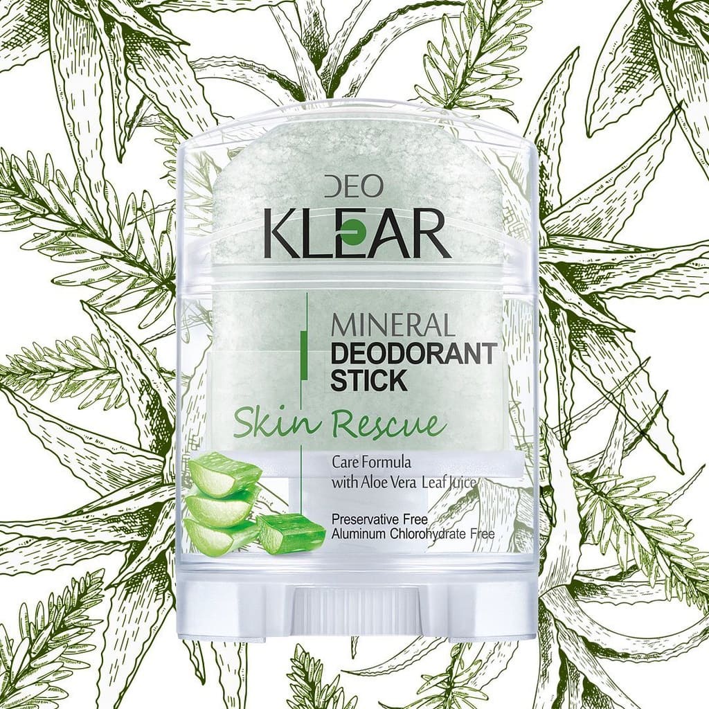 [TERMURAH] DEO KLEAR Mineral Deodorant Stick 70 gr | Win Metawin Brightwin | Browit.id