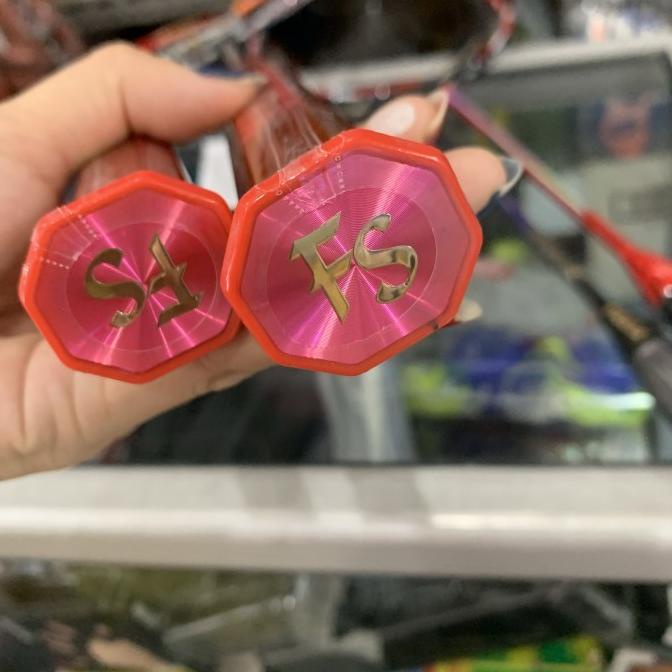 RAKET BADMINTON NEW FIESTA FS BREAK FREE 555 FULL CARBON TAIWAN 35LBS