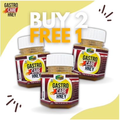 

[BELI 2 GRATIS 1] Madu Asam Lambung Tukak Gastro Care Hney Honey 200 ml Obat Kembung Mual dan Maag Gerd BPOM Original