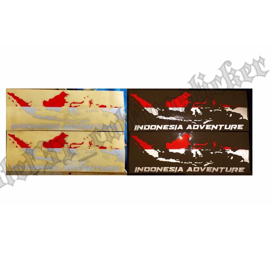 

⇋ Stiker cutting peta indonesia adventure, cutting peta indonesia adventure merah putih terlaris termurah え