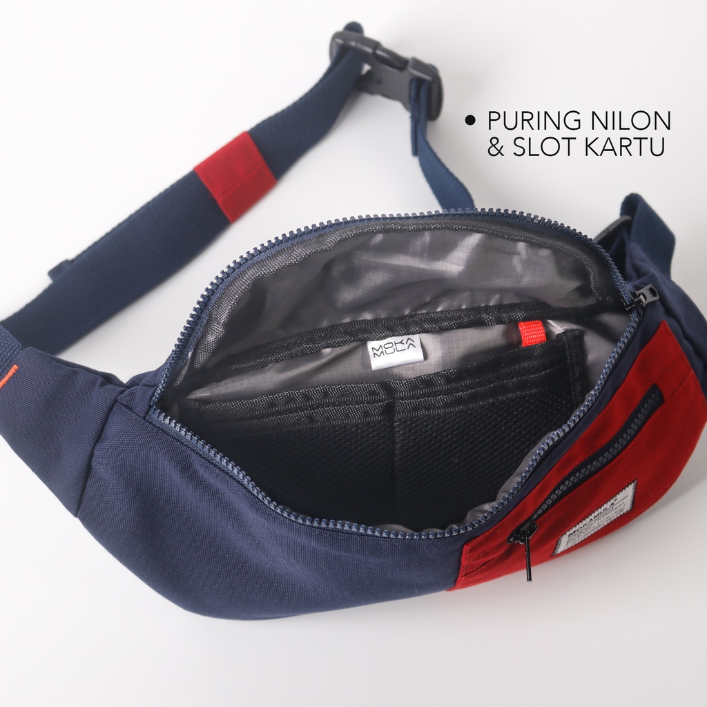 Waistbag Pria Wanita Tas Pinggang - Puppis Mokamula