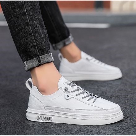 Sepatu Sneakers Import Pria Kulit Model Casual Terbaru Mamojo Store GENOS