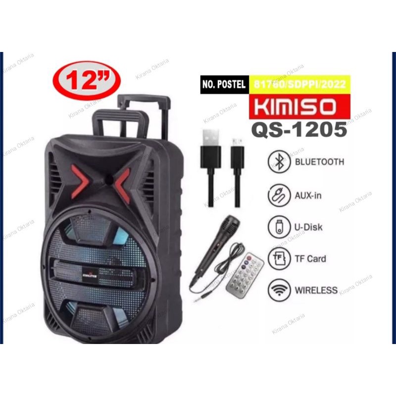 Kimiso 1205 Bluetooth Speaker