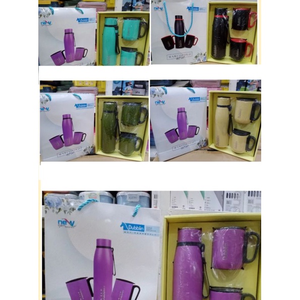 TERMOS SET DUBLIN MARCOPOLO STENLES SET