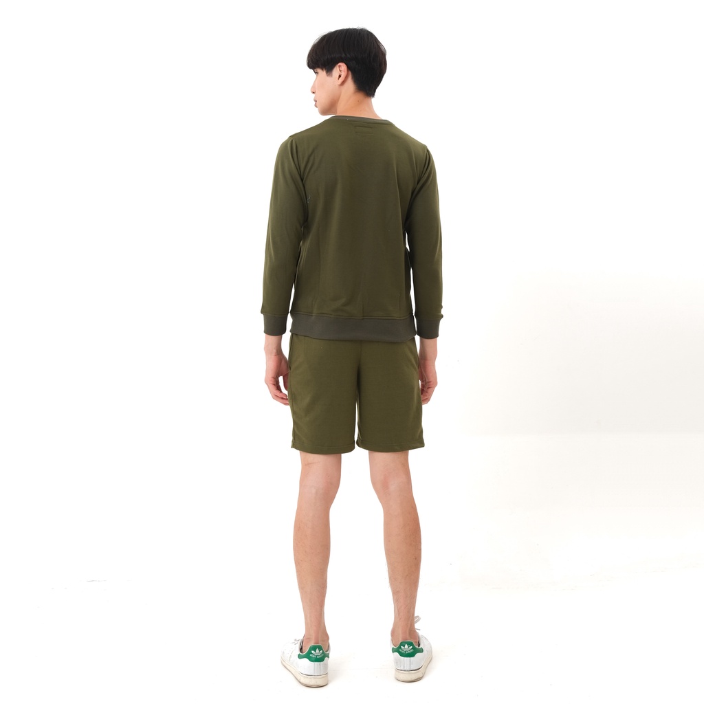 SANVANINA Setelan Sweater Army Green | One set Sweater Hijau Army CC-01G
