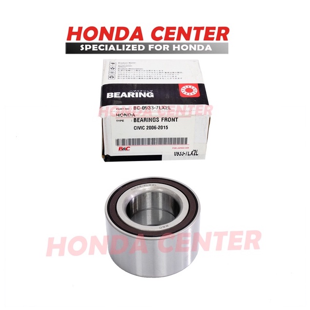 bearing roda depan civic fd 2006 2007 2008 2009 2010 2011 2012 2013 2014 2015  laher lahar roda depan civic fd 1800cc