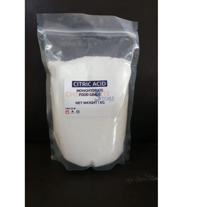 ㆁ Citric Acid monohydrate - asam citrun - asam sitrun - sitrun acid - sitrun zuur kemasan 1 kg ㆄ