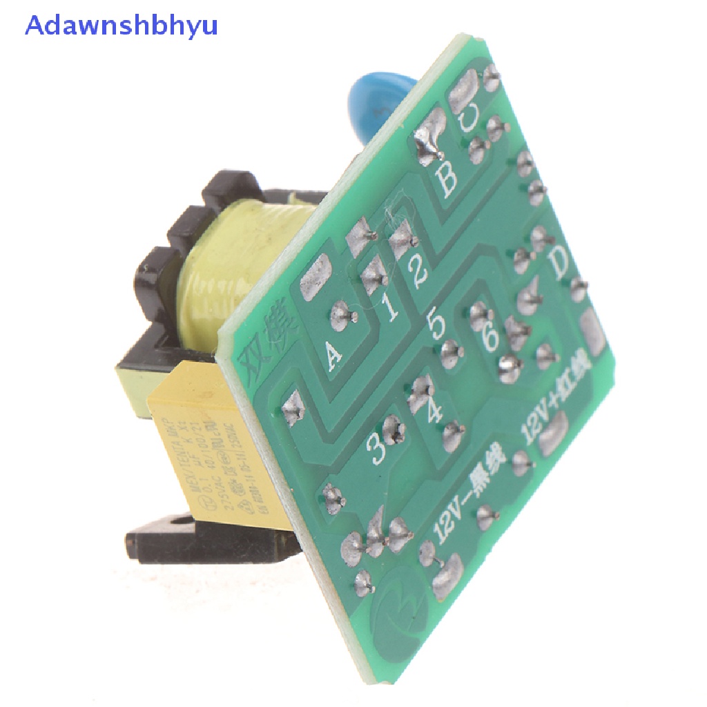 Adhyu Modul Daya Step UP 12V to 220V 40W DC-AC Boost Inverter Module Power Regulator ID