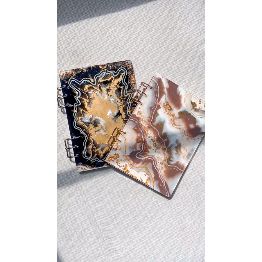 

Marble Resin Notebook