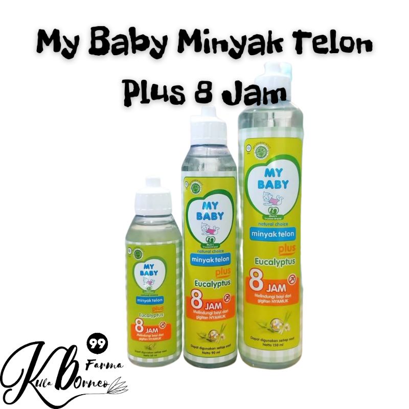 My Baby Minyak Telon Plus Eucalyptus 8 Jam