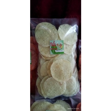 

snack cemilan opak singkong mini original 100gr