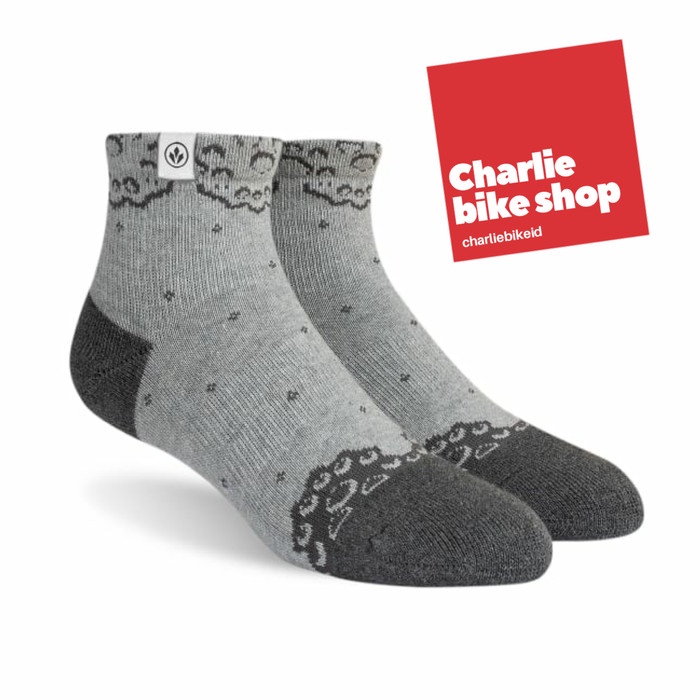 KAOS KAUS KAKI WANITA STAYCOOL SOCKS BABY GREY WOMEN KNIT SOCK