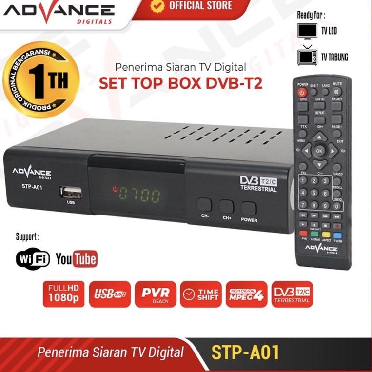 (C-U7U-☎) Polytron PDV-600T2/700T2/620T2 STB Set Top Box DVB T2 berkualitas