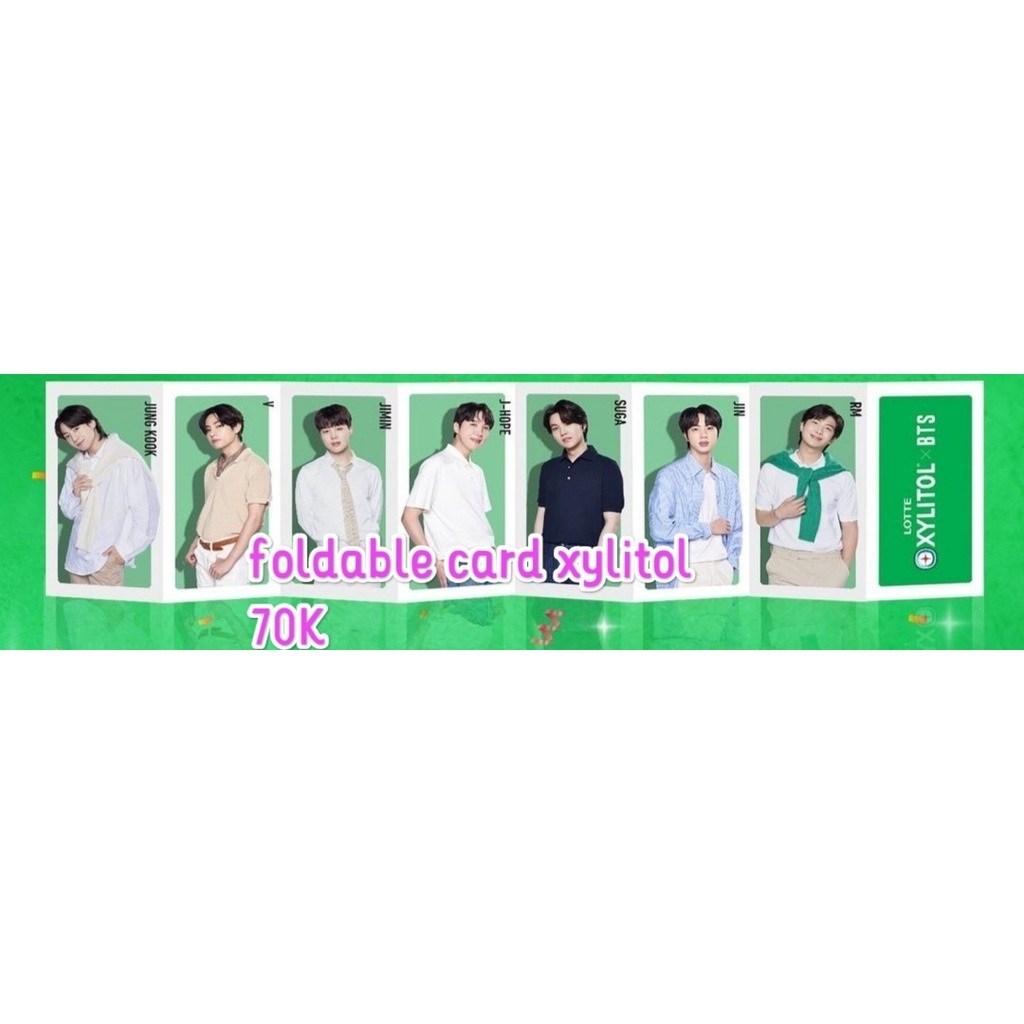 foldable xylitol BTS