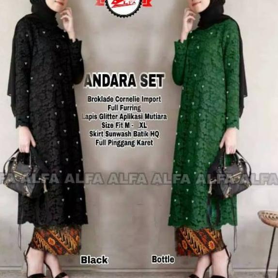 Paling Laris SYAFIN FASHION - KEBAYA MODERN / KEBAYA TUNIK / KEBAYA BRUKAT / KEBAYA WISUDA / KEBAYA 