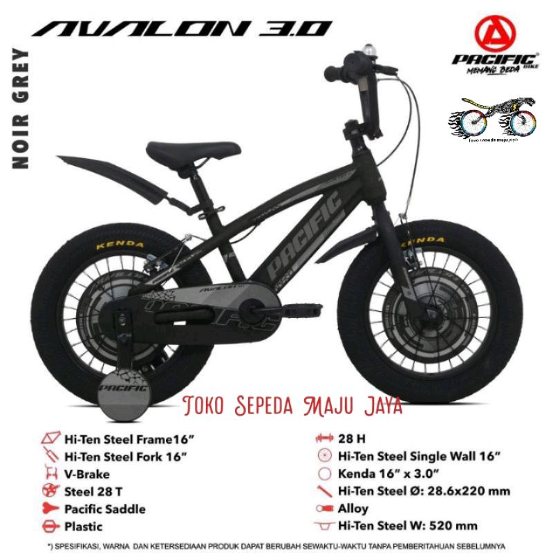 Sepeda BMX 18 Pacific Avalon 3.0