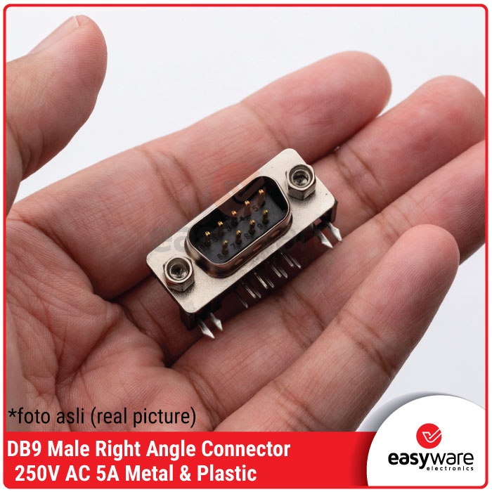 Connector DB9 Right Angle RS232 Serial DB9 PCB Siku