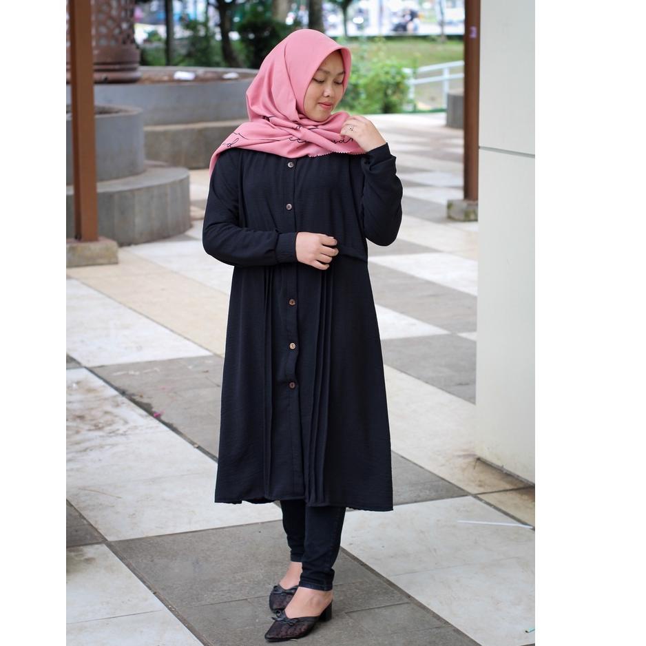 Meyra Tunik Kondangan Wanita Import Bangkok Bahan Crinkle Crincle Premium2022/Baju Kondangan Wanita 