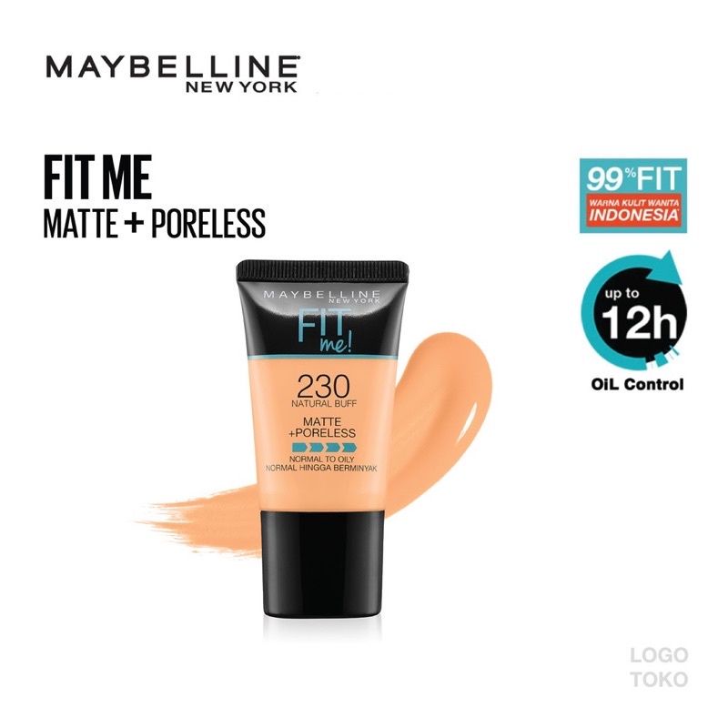 Maybelline Fit Me Foundation Matte Poreless